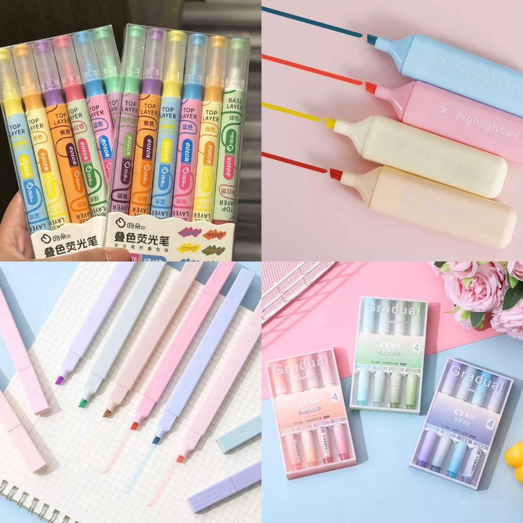 Curated Stationery Gift Box - Assorted Pen, Notebook Set & DIY Beadable Pen Kit