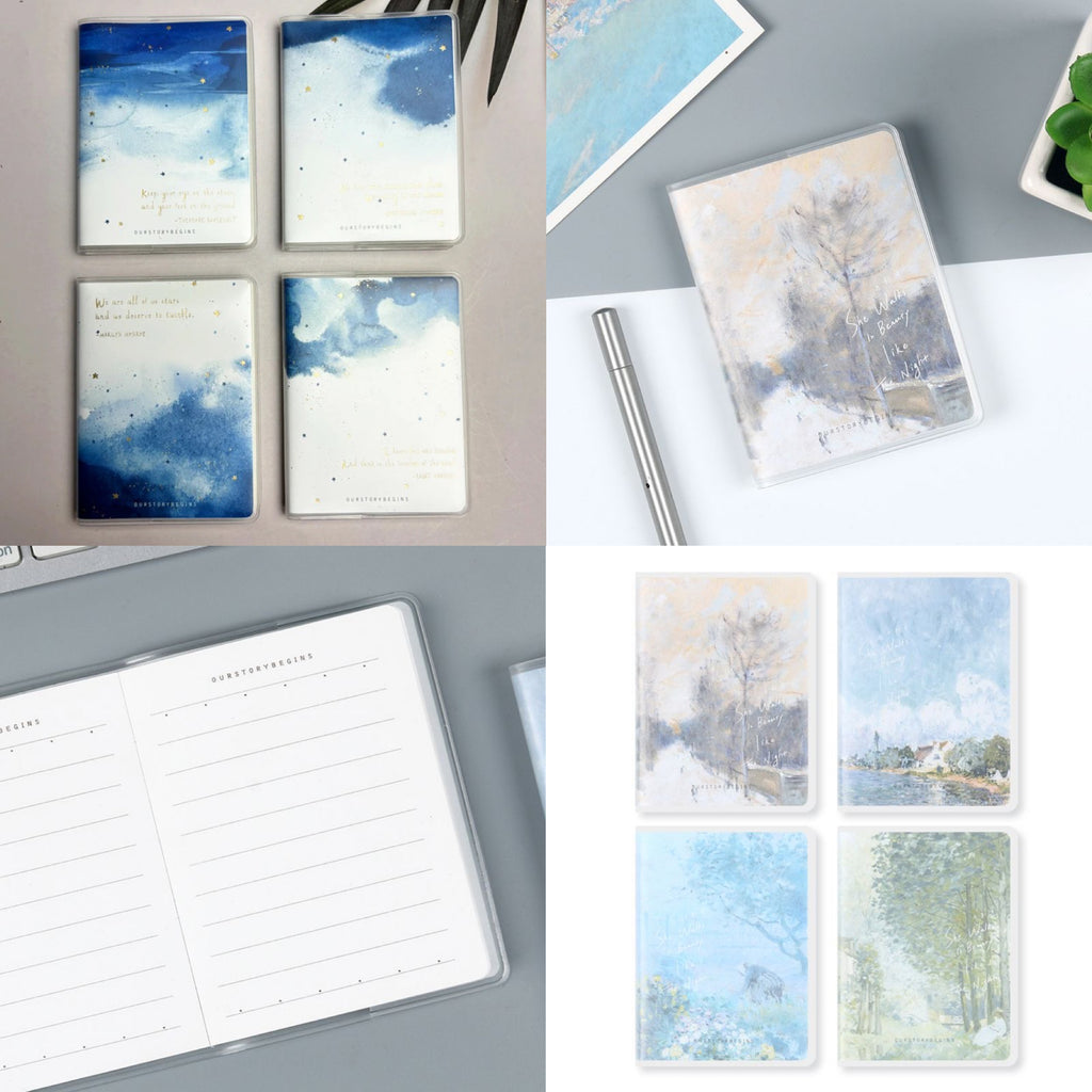 Curated Stationery Gift Box - Assorted Pen, Notebook Set & DIY Beadable Pen Kit